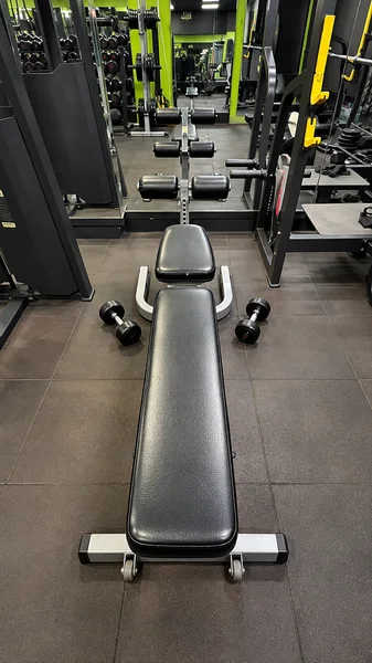 Adjustable decline sit up and crunch bench at Power House Gym