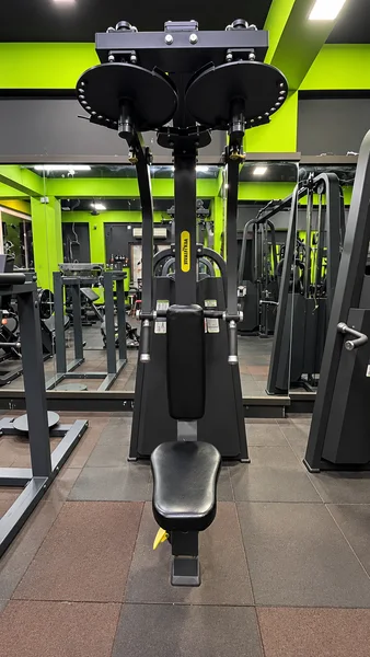 Dual pectoral fly and rear deltoid machine at Power House Gym Kolhapur